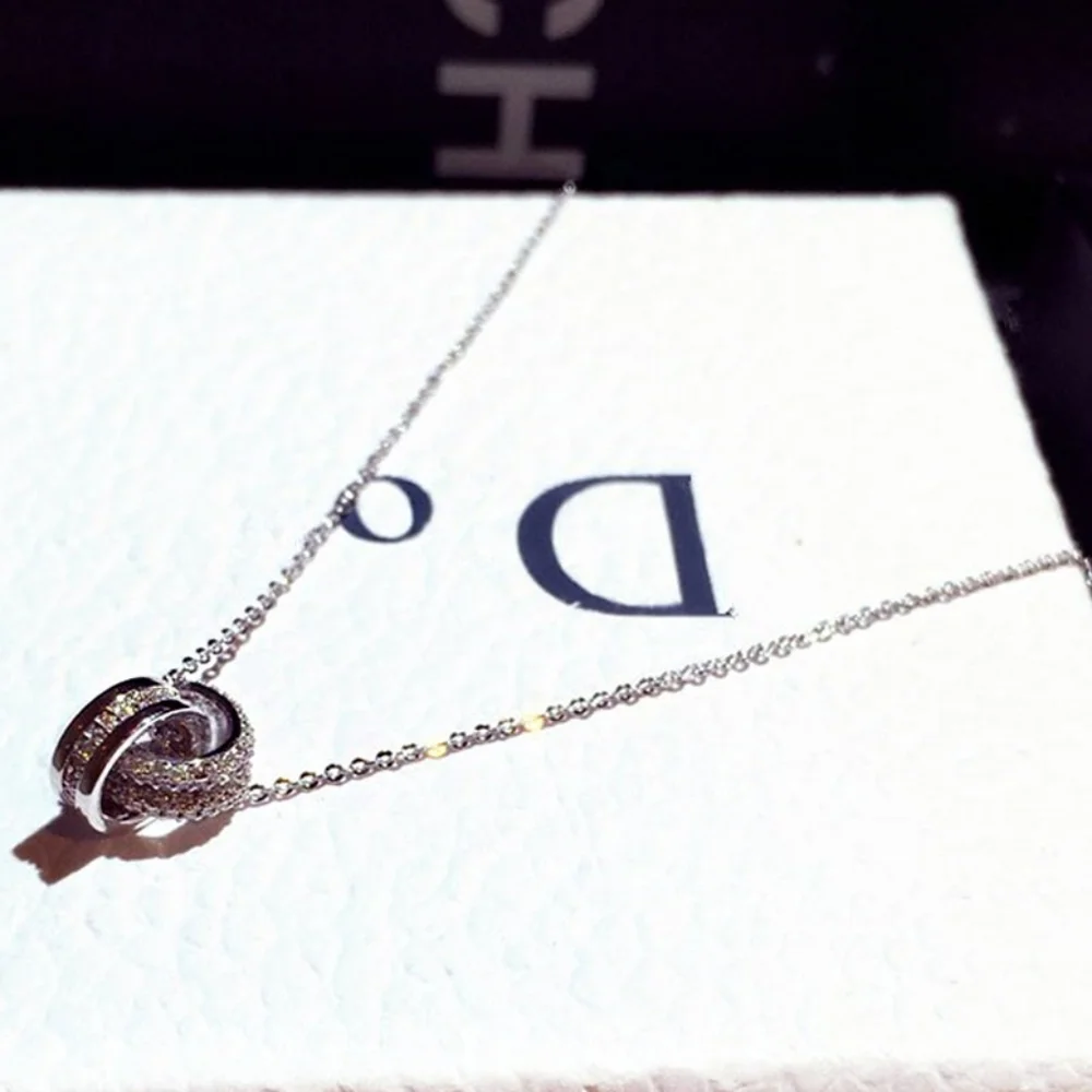 14k gold diamond necklace
